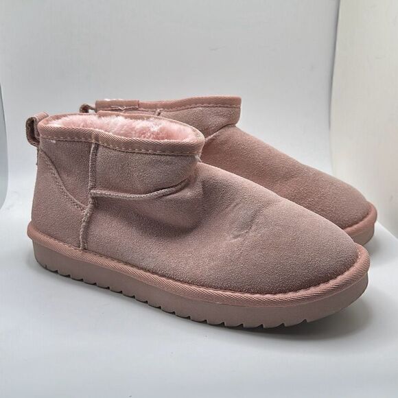 CUSHIONAIRE Women's pull on boot 8.5 WIDE PINK - Picture 1 of 7